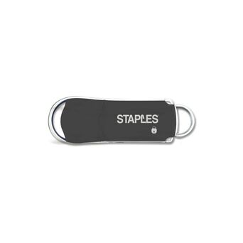 Staples Unidade Flash USB 3.0 de 32 GB com Encriptação AES de 256 bits, Cinzento