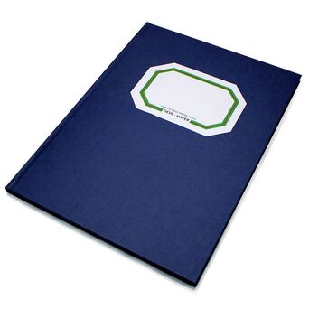 Livro de Registos de Dívida MN-C04, 22,5 x 32 cm, Azul