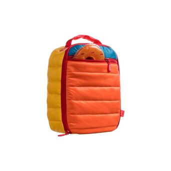 ZIPIT® Lancheira Puffer e Bloco Ice, 21 x 9 x 25 cm, Laranja