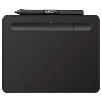 WACOM Mesa Digitalizadora S com Caneta 4K Intuos, Bluetooth, Preto