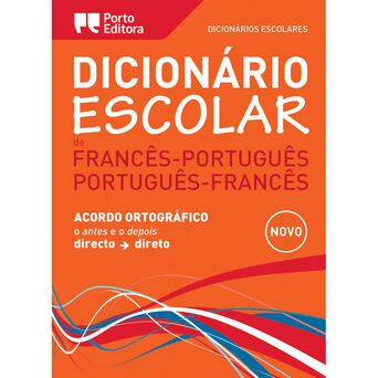 PORTO EDITORA Dicionário Escolar Duplo Francês/Português