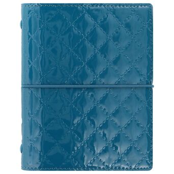 Filofax Organizador Pocket Domino Luxe, 145 x 110 x 40 mm, Azul