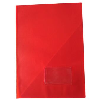 Classificador Triângulo, A4, PVC, Vermelho