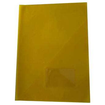 Classificador Triângulo, A4, PVC, Amarelo