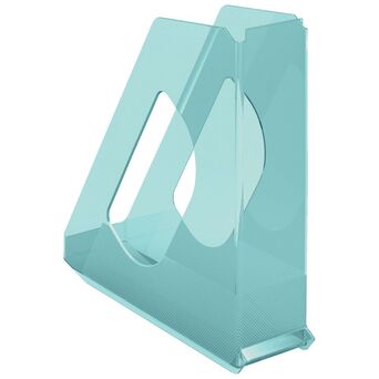 ESSELTE Porta-Revistas, Colour’Ice, Poliestireno, A4, Azul