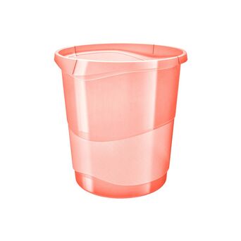 ESSELTE Cesto Papéis Colour’Ice, 14 L, Plástico, Laranja
