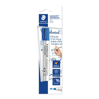 STAEDTLER Marcador Quadro Branco Lumocolor®, 2-5 mm, Tinta Líquida, Azul