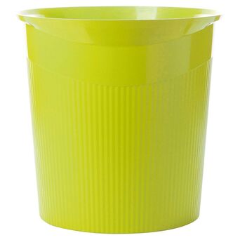 HAN Cesto Papéis Loop, 13 L, Plástico, Verde Lima