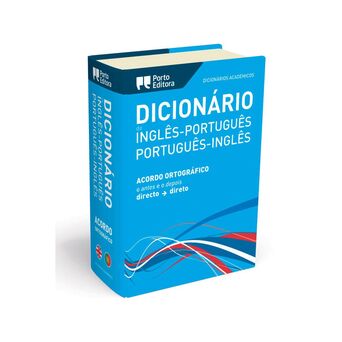 PORTO EDITORA Dicionário Académico Duplo Português / Inglês
