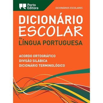 PORTO EDITORA Dicionário Escolar Língua Portuguesa
