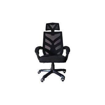 Cadeira de Executivo Racing, Rede Mesh, Preto
