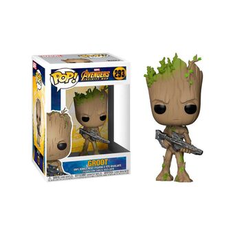 FUNKO Figura Pop!® Marvel® Avengers Infinity War - Groot com Arma