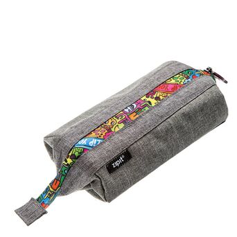 ZIPIT® Estojo Lenny, Cinzento