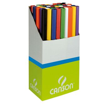 CANSON Papel Kraft, 70 x 300 cm, 65 g/m², Cores Sortidas