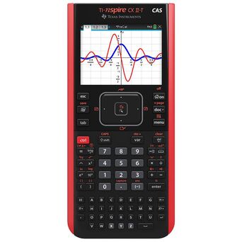 TEXAS INSTRUMENTS Calculadora Gráfica TI-Nspire™ CX II-T CAS, 3,2” 320 x 240, Preto