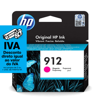 HP Tinteiro Original 912, Magenta, Embalagem Individual, 3YL78AE
