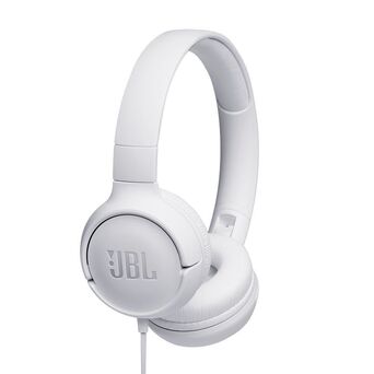 JBL Auscultadores Over-Ear Tune500, com Microfone, Branco