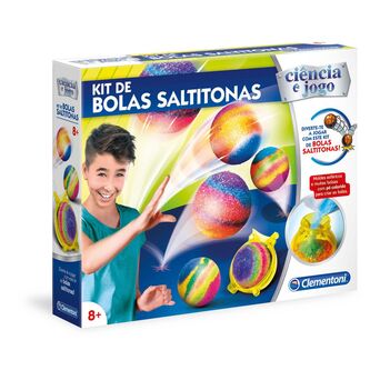 CLEMENTONI Brinquedo 'Kit de Bolas Saltitonas', 8+ Anos