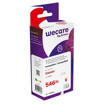 Wecare Tinteiro refabricado, compatível com CANON CL-546XL, 8288B001, 3 cores embalagem Única