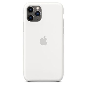 APPLE Capa para iPhone 11 Pro, Silicone, Branco