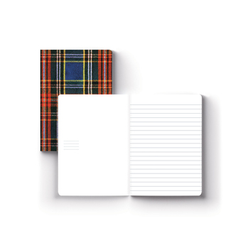 FIRMO Caderno Agrafado Scotch Clássico, A5, 48 Folhas, Pautado, Cores Sortidas