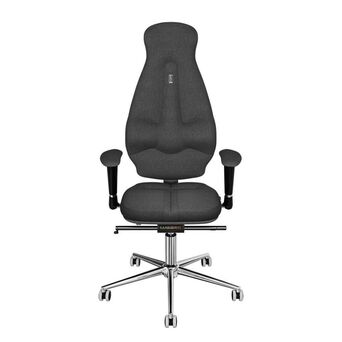 KULIK SYSTEM Cadeira Operativa Ergonómica Top Galaxy, Tecido, Prateado