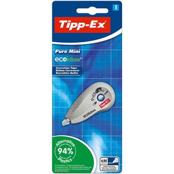 Tipp-Ex Rolo Fita Corretora Pure Mini ECOlutions®, 6 m x 5 mm