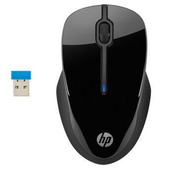 HP Rato Ótico Ambidestro 250, sem Fios, 1600 DPI, Preto