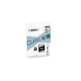 EMTEC Cartão de Memória microSDXC™ Classic Class 10, 64 GB, 20 Mbps Velocidade Leitura, com Adaptador