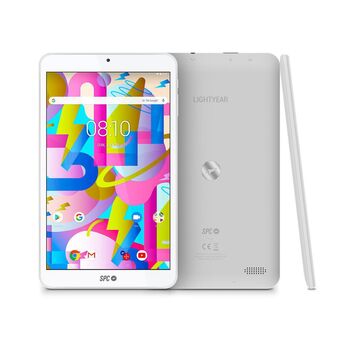 SPC TELECOM Tablet LightYear, 8”, Quad Core Cortex A35, 32 GB ROM, Branco