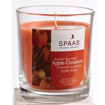 SPAAS Vela Aromática Maçã Canela, Laranja