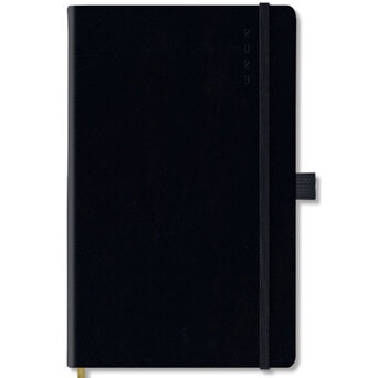 PAPIRO Agenda Semanal Paros, 130 x 210 mm, Preto