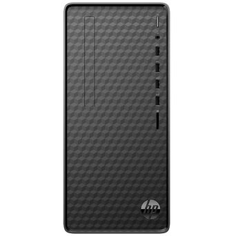 HP Computador Desktop M01-F0004np, Intel® Core™ i3-9100, 8 GB RAM, 256 GB SSD, Preto