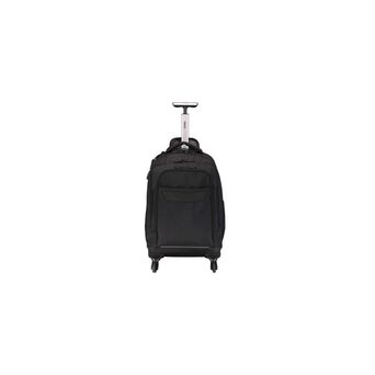 Mochila Trolley Pavon, 14”, 49 x 32,5 x 20 cm, Poliéster, Preto