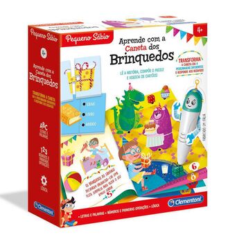 CLEMENTONI Jogo Aprende com a Caneta dos Brinquedos, 4+ Anos