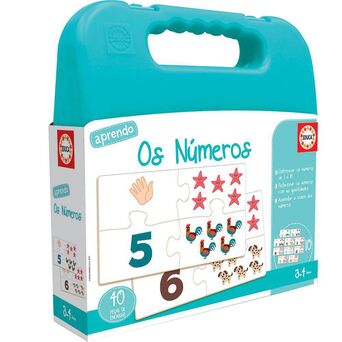 EDUCA Jogo Mala Aprendo Os Números, 3 a 4 Anos