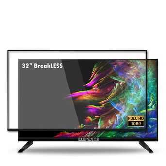 Televisão LED FHD ELT32DEBR9, 32”, Preto