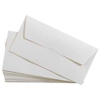 Staples Envelope Decorativo Foto Vista Picasso, Internacional DL, 110 x 220 mm, Branco