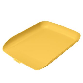 LEITZ Tabuleiro de Secretária Cosy, A4, 268 x 43 x 358 mm, Poliestireno, Amarelo Quente