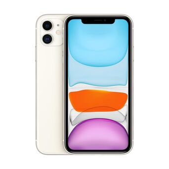 APPLE iPhone 11, 6,1”, A13 Bionic, 256 GB ROM, Branco, sem Carregador