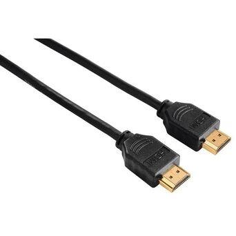 hama Cabo HDMI™ - Ethernet, 1,5 m, Preto