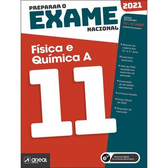 PORTO EDITORA Livro ‘Preparar o Exame Nacional: Física e Química’ – 10 + 11º Anos