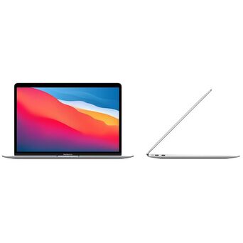 APPLE Portátil MacBook Air 2020 M1, 13”, Apple M1 CPU 8-Core, GPU 7-Core, 8 GB RAM, 256 GB SSD, Prateado