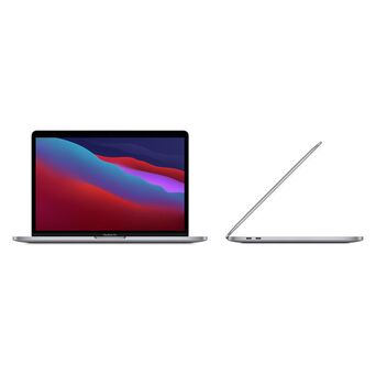 APPLE Portátil MacBook Pro 2020 M1, 13”, Apple M1 CPU 8-Core, GPU 8-Core, 8 GB RAM, 256 GB SSD, Cinzento