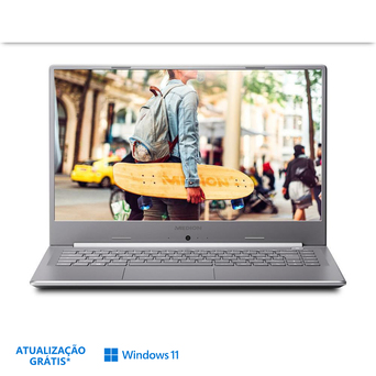 MEDION Portátil Akoya® E6247, 15,6”, Intel® Celeron® N4020, 8 GB RAM, 512 GB SSD, Prateado