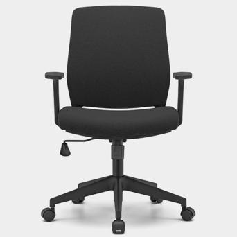 Cadeira Operativa XT24, Tecido, Preto