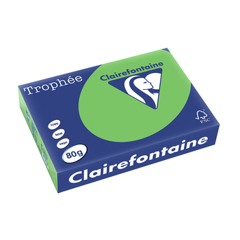 Clairefontaine Papel Impressora A4 Trophée, 80 g/m², Verde Menta, Resma