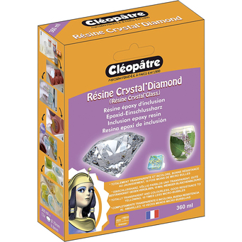 Resina Crystal’ Diamond + Acessórios 360 ml