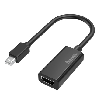 hama Adaptador Mini DisplayPort (M) – HDMI™ (F), Preto