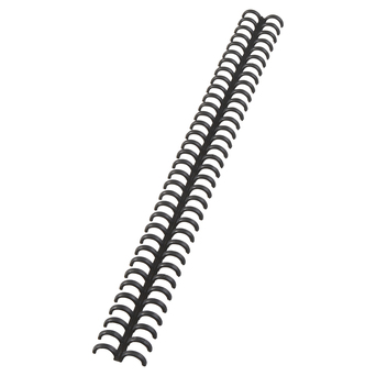 GBC Argolas de Encadernação Espiral Ibiclick, A4, 8 mm, Preto, 50 Unidades